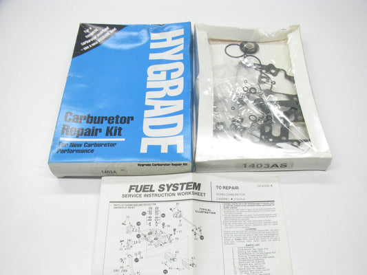 Hygrade 1403A Carburetor Rebuild Kit For 1976-1977 Honda Keihin 3-BBL