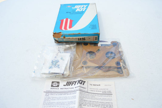 Hygrade 1436 Carburetor Rebuild Kit - Rochester E2ME E2MC M2ME M2MC