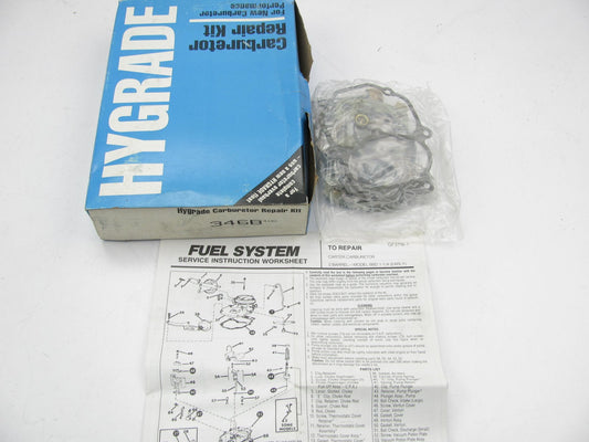 Hygrade 346B Carburetor Rebuild Kit For 1975-76 Dodge Carter BBD 1-1/4