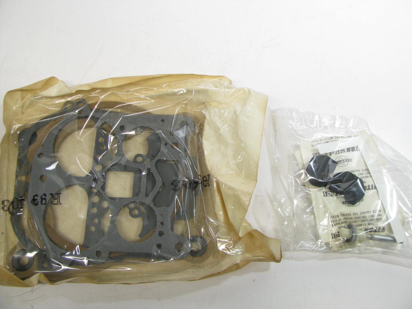 Hygrade 634 Carburetor Rebuild Kit - Carter 4-BBL C-4 R-4 4MV 1973 Chevy 350 450