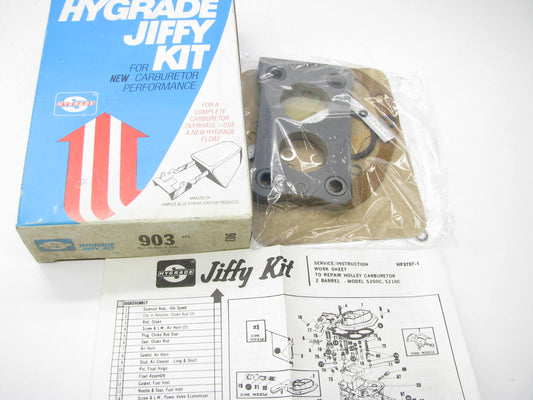 Hygrade 903 Carburetor Rebuild Kit for 1974-76 Ford Mercury Holley 5200C 5210C