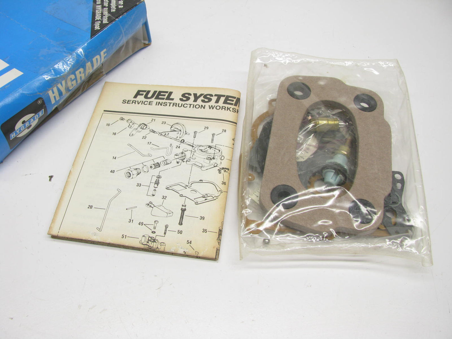 Hygrade 940 Carburetor Rebuild Kit - Rochester 2-BBL 2G, 2GC, 2GE, 2GV