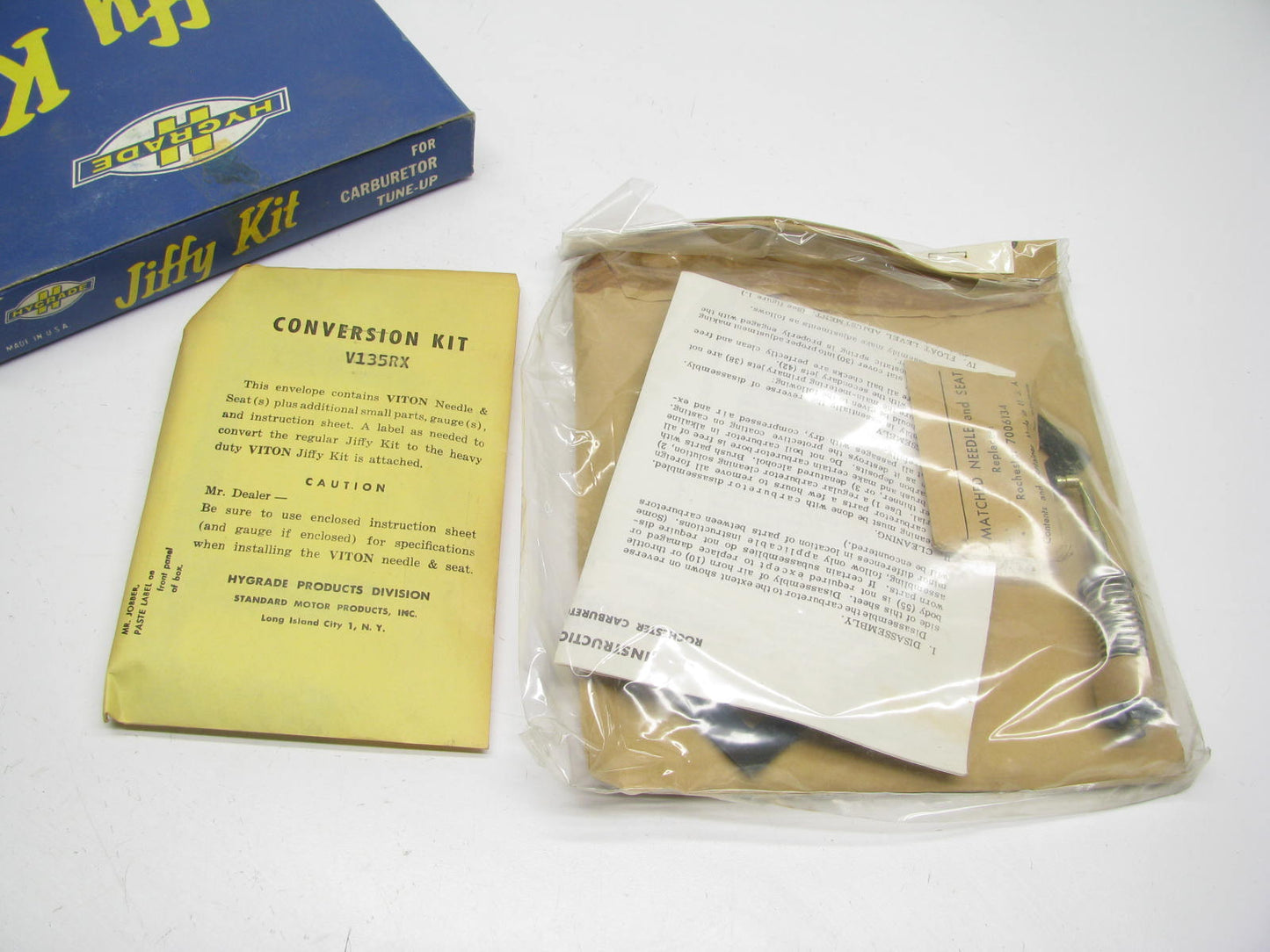 Hygrade A135RX Carburetor Rebuild Kit 1954-56 Oldsmobile Super 88 Rochester 4GC