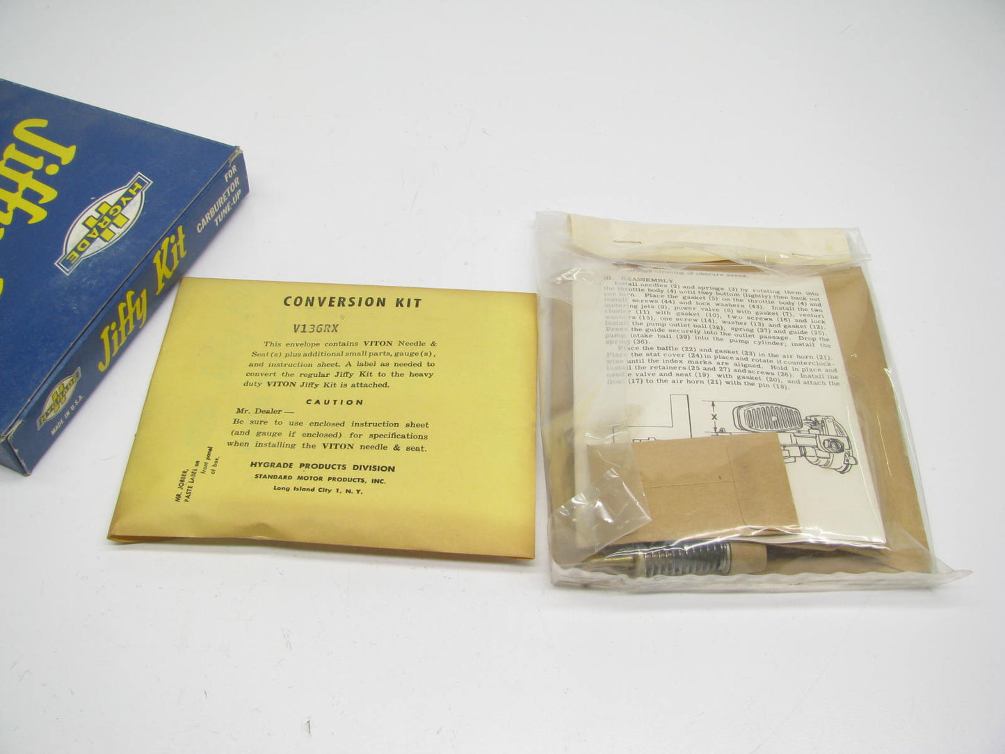 Hygrade A136RX Carburetor Rebuild Kit 1955 Oldsmobile Deluxe 88 - Rochester 4GC