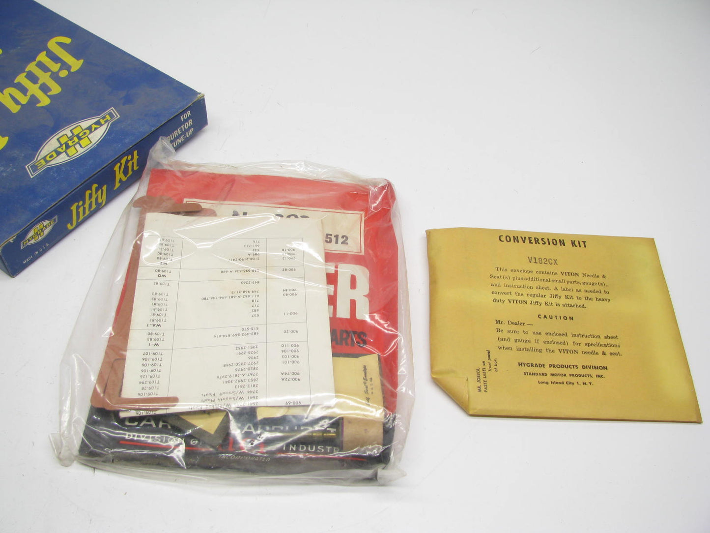 Hygrade A182CX Carburetor Rebuild Kit For 1957 Dodge - Carter WCFB 4 Barrel