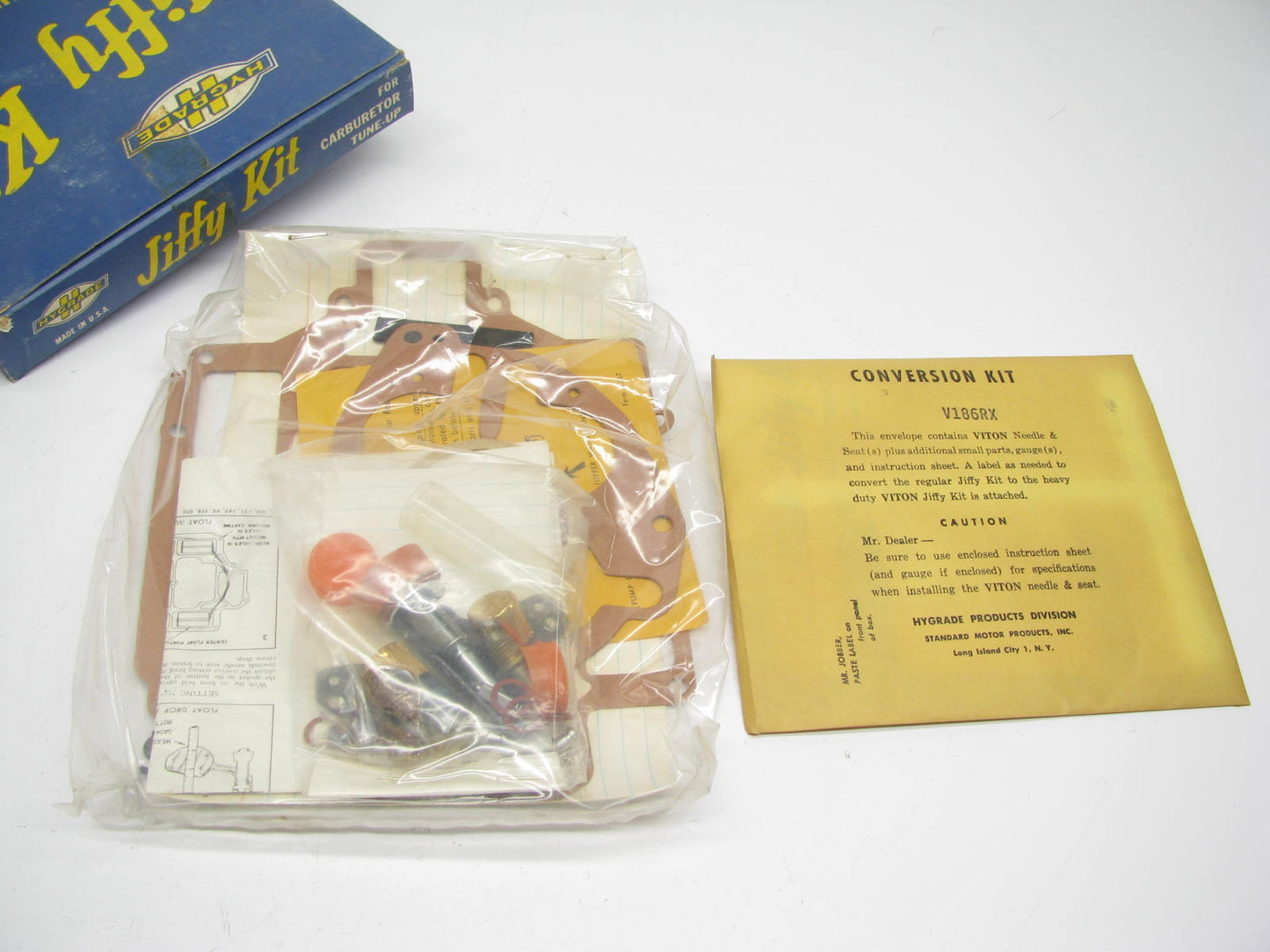 Hygrade A186RX Carburetor Rebuild Kit For 1957 Oldsmobile - Rochester 4GC 4-BBL