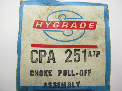 Hygrade CPA251 SECONDARY Carburetor Choke Pull-Off - Rochester 2BBL