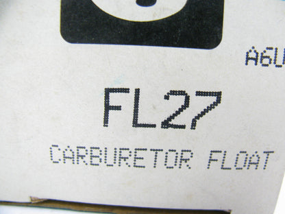 Hygrade FL27 Carburetor Float For Holley-Weber 2-BBL - FL65 9F1063 779-1738 734