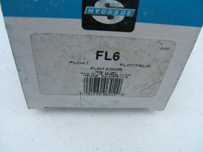 Hygrade FL6 Carburetor Float For 1965-1986 Ford AMC Holley 1-BBL 1945