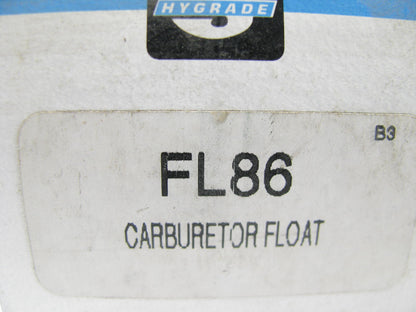 Hygrade FL86 Carburetor Float 1977-1983 Motorcraft 7200 2700VV Variable Venturi