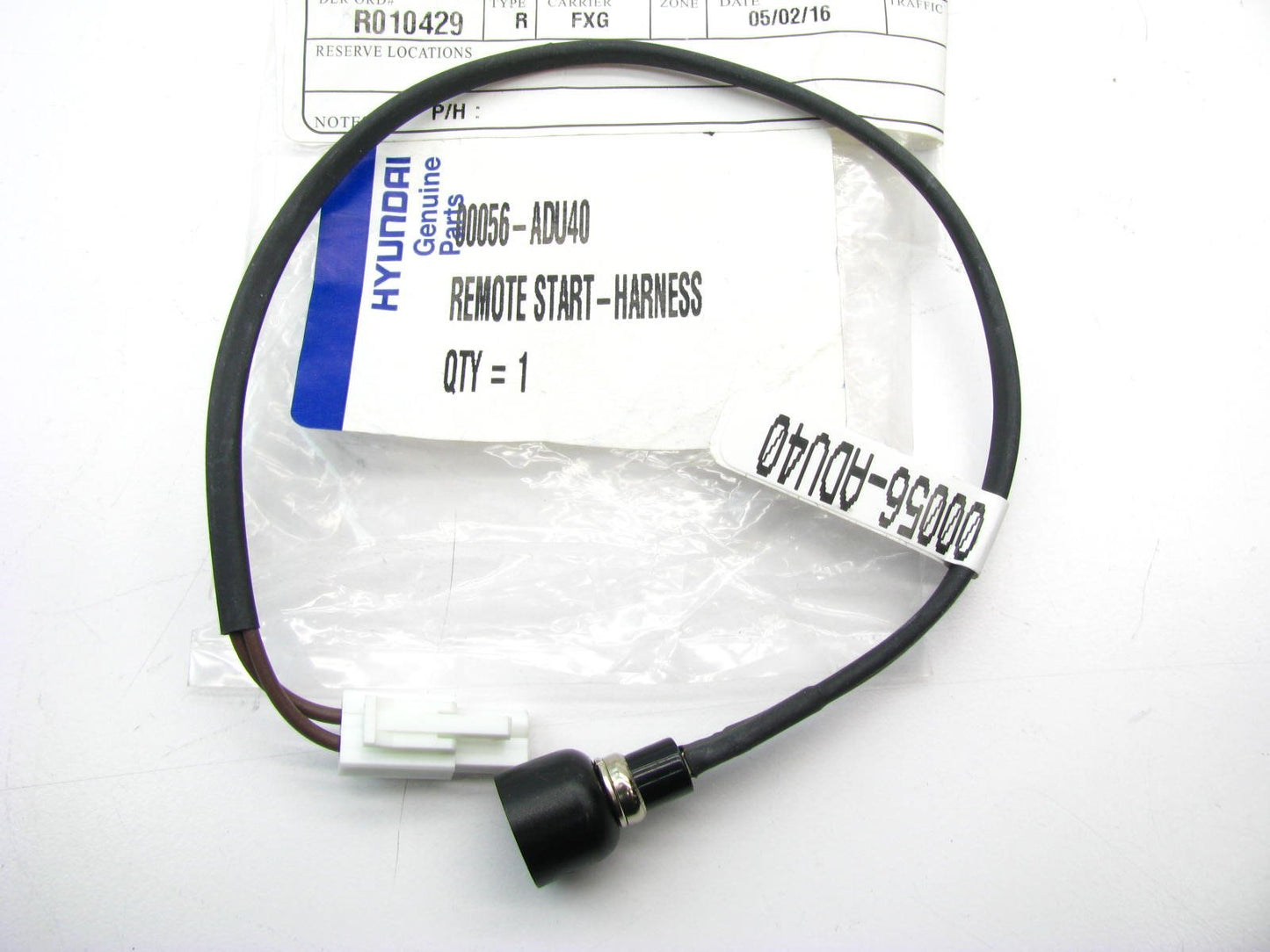 NEW GENUINE OEM Remote Start Wire Harness For Hyundai 00056ADU40
