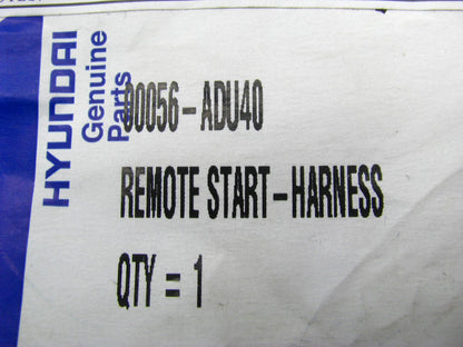 NEW GENUINE OEM Remote Start Wire Harness For Hyundai 00056ADU40