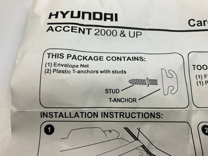 NEW Interior Organizer Cargo Storage Net For Hyundai Accent 00242Q0P00