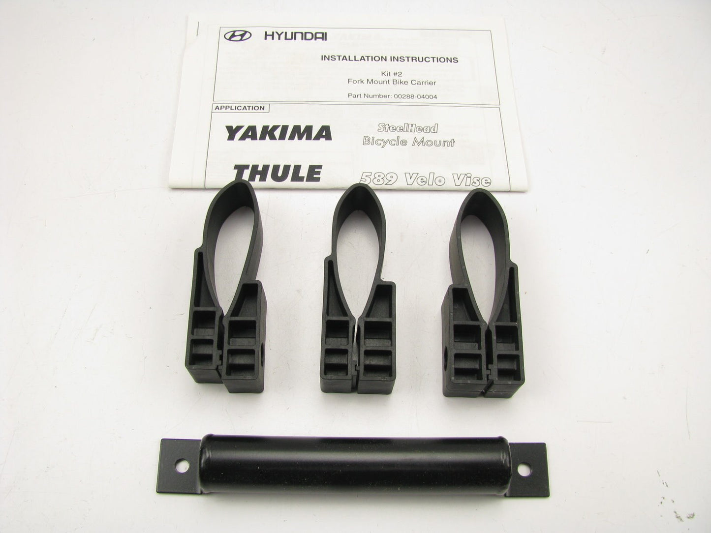 NEW - 00288-04004 Fork Mount Bike Carrier Yakima Rack Adapters OEM For Hyundai
