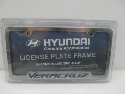 Genuine OEM Chrome License Plate Frame For Hyundai VERACRUZ  00402-31922