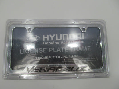 Genuine OEM Chrome License Plate Frame For Hyundai VERACRUZ  00402-31922