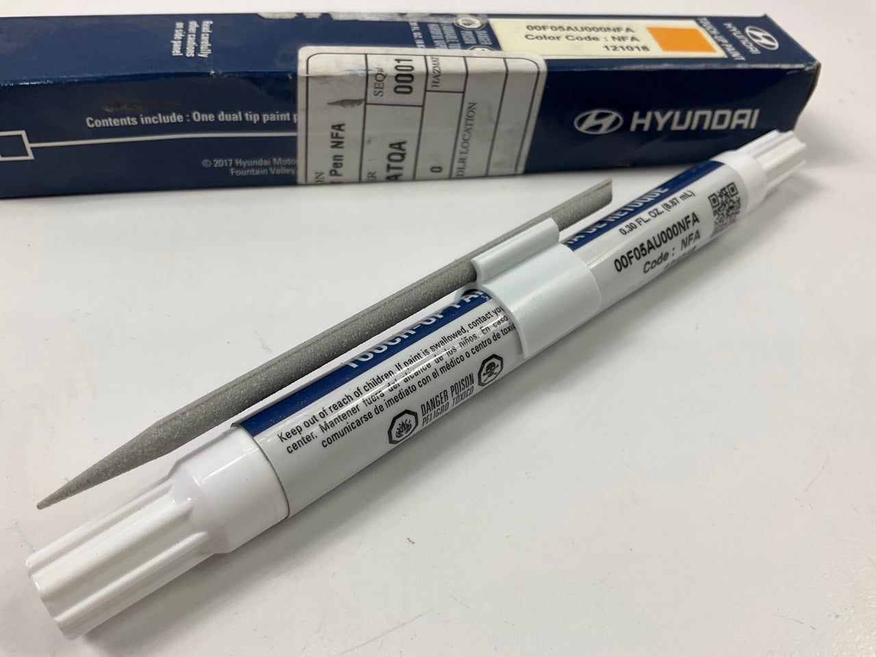 NEW Interlagos Yellow Touch Up Paint Scratch Fix Pen OEM For Hyundai ''NFA'' Color