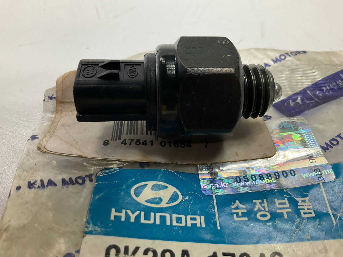 NEW - OEM 0K30A17640 Back Up Light Lamp Switch For Hyundai W/ MANUAL TRANS