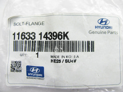Genuine OEM Supension Control Arm Flange Bolt 1163314396K For Hyundai