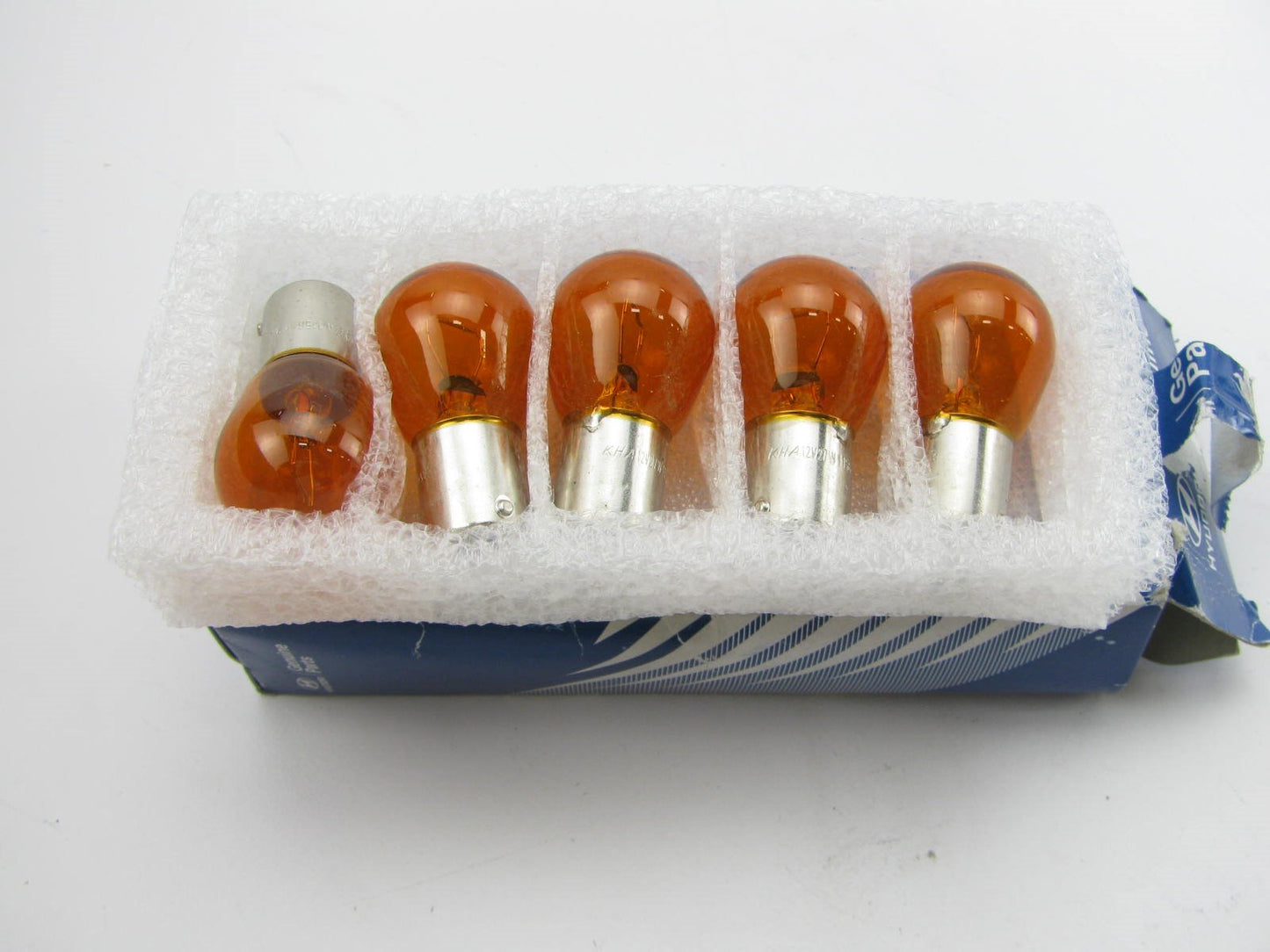 PACK OF 5 PCS - Amber Turn Signal Lamp Light Bulbs OEM For Hyundai 1864227007N