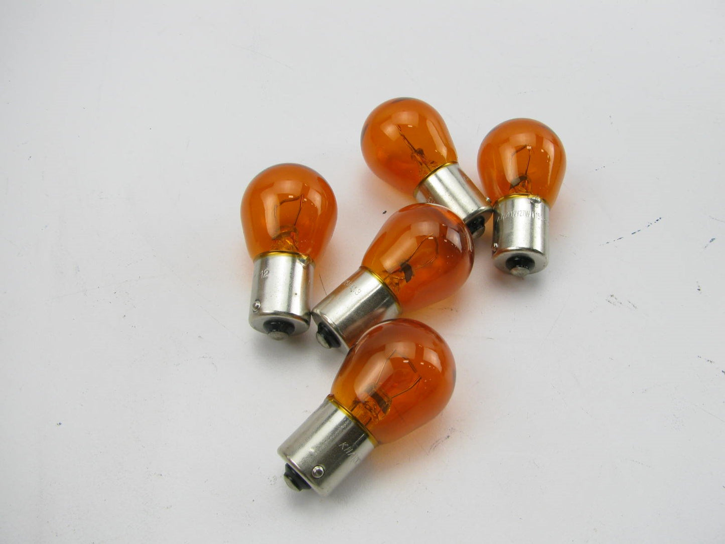 PACK OF 5 PCS - Amber Turn Signal Lamp Light Bulbs OEM For Hyundai 1864227007N