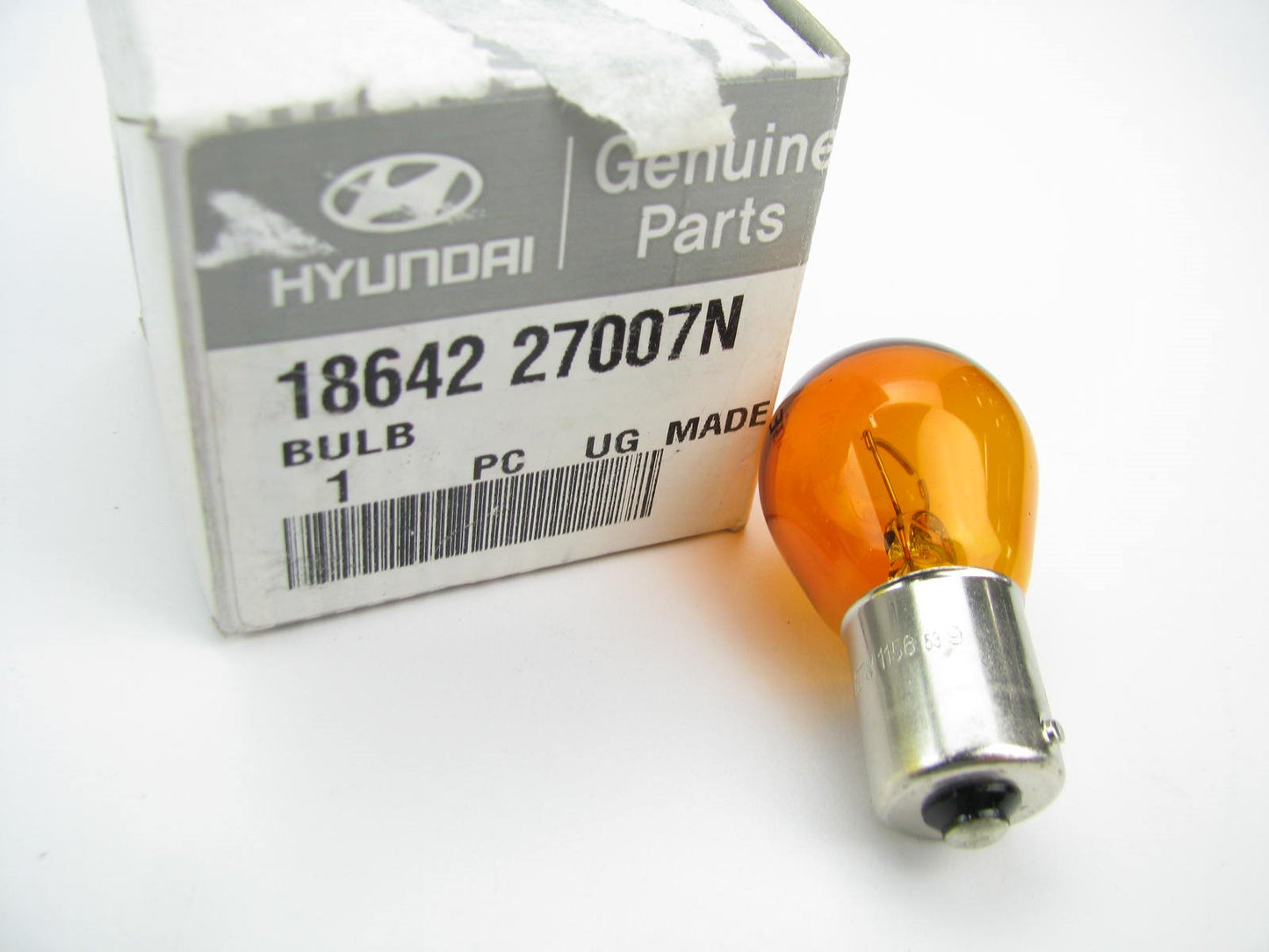 New Amber Turn Signal Light Bulb OEM For Hyundai 1864227007N