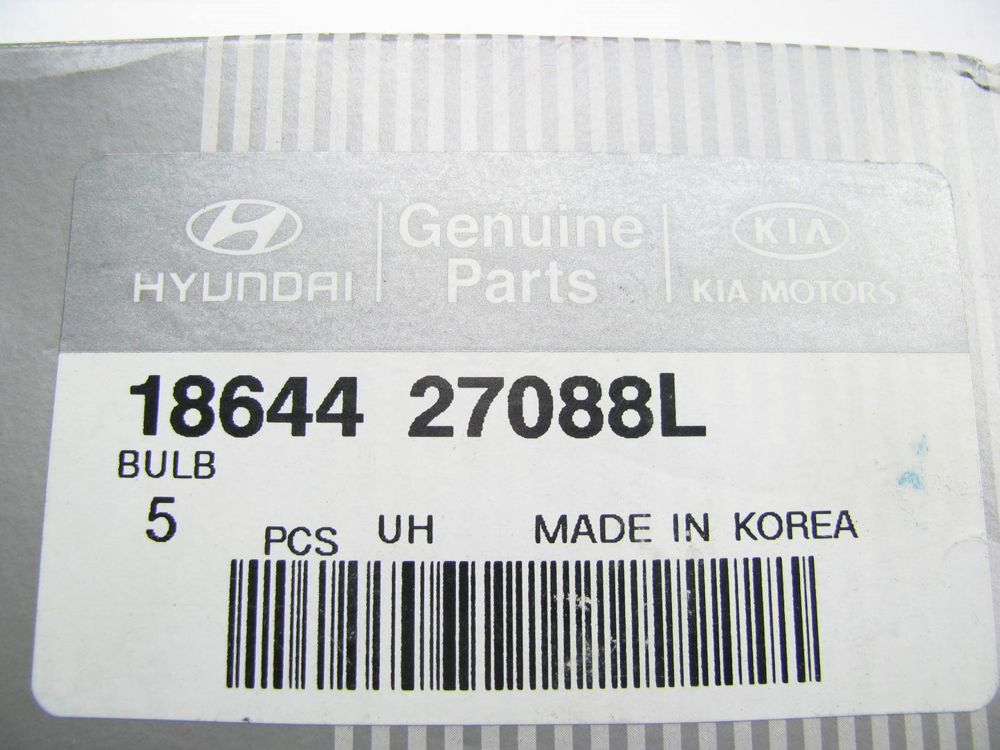 (5) NEW - OEM Tail Light Lamp Bulb For Hyundai 1864427088L