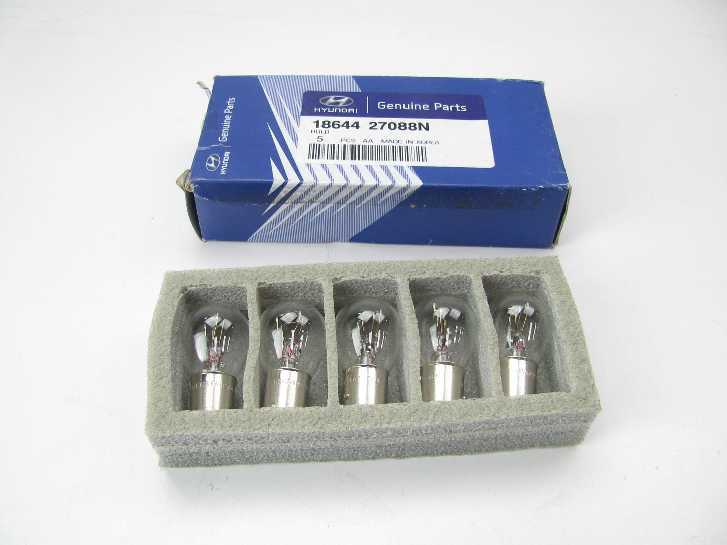(5 PCS) New Genuine Turn Signal Lamp Light Bulbs OEM For Hyundai 1864427088N