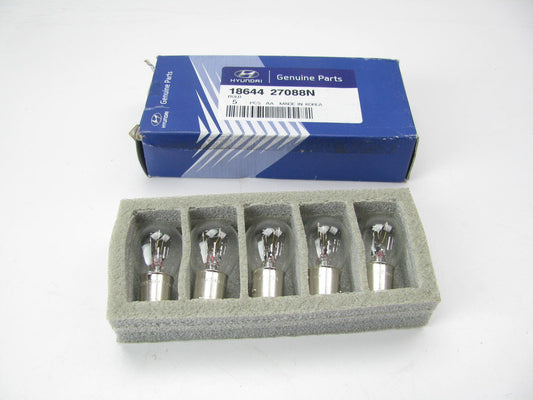 (5 PCS) New Genuine Turn Signal Lamp Light Bulbs OEM For Hyundai 1864427088N