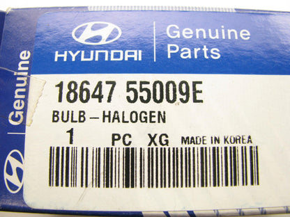 (2) GENUINE Halogen Headlamp Headlight Light Bulbs OEM For Hyundai 1864755009E