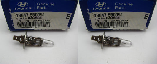 (2) OEM GENUINE Headlight Head Lamp Light Bulbs For Hyundai 1864755009L