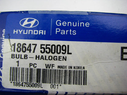 (2) OEM GENUINE Headlight Head Lamp Light Bulbs For Hyundai 1864755009L