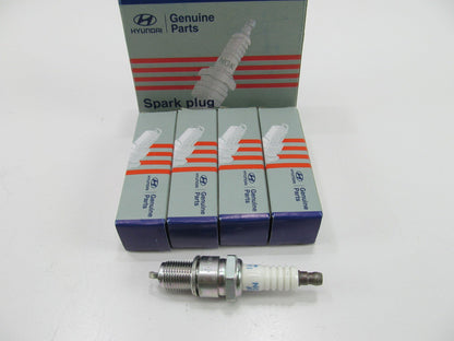 (4) GENUINE NGK PGR5C-11 Spark Plugs OEM For Hyundai  1881811051