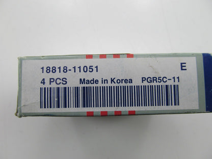 (4) GENUINE NGK PGR5C-11 Spark Plugs OEM For Hyundai  1881811051