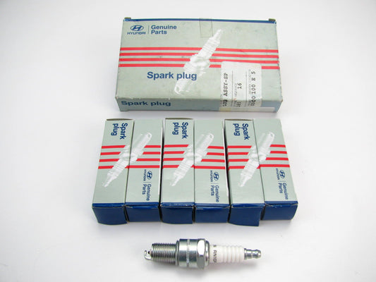 (6) - GENUINE OEM Spark Plugs For 95-98 Hyundai Sonata 3.0L V6 1882511101