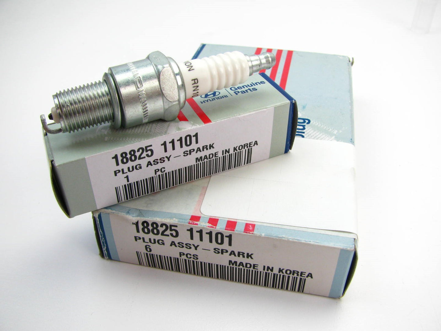 (6) - GENUINE OEM Spark Plugs For 95-98 Hyundai Sonata 3.0L V6 1882511101