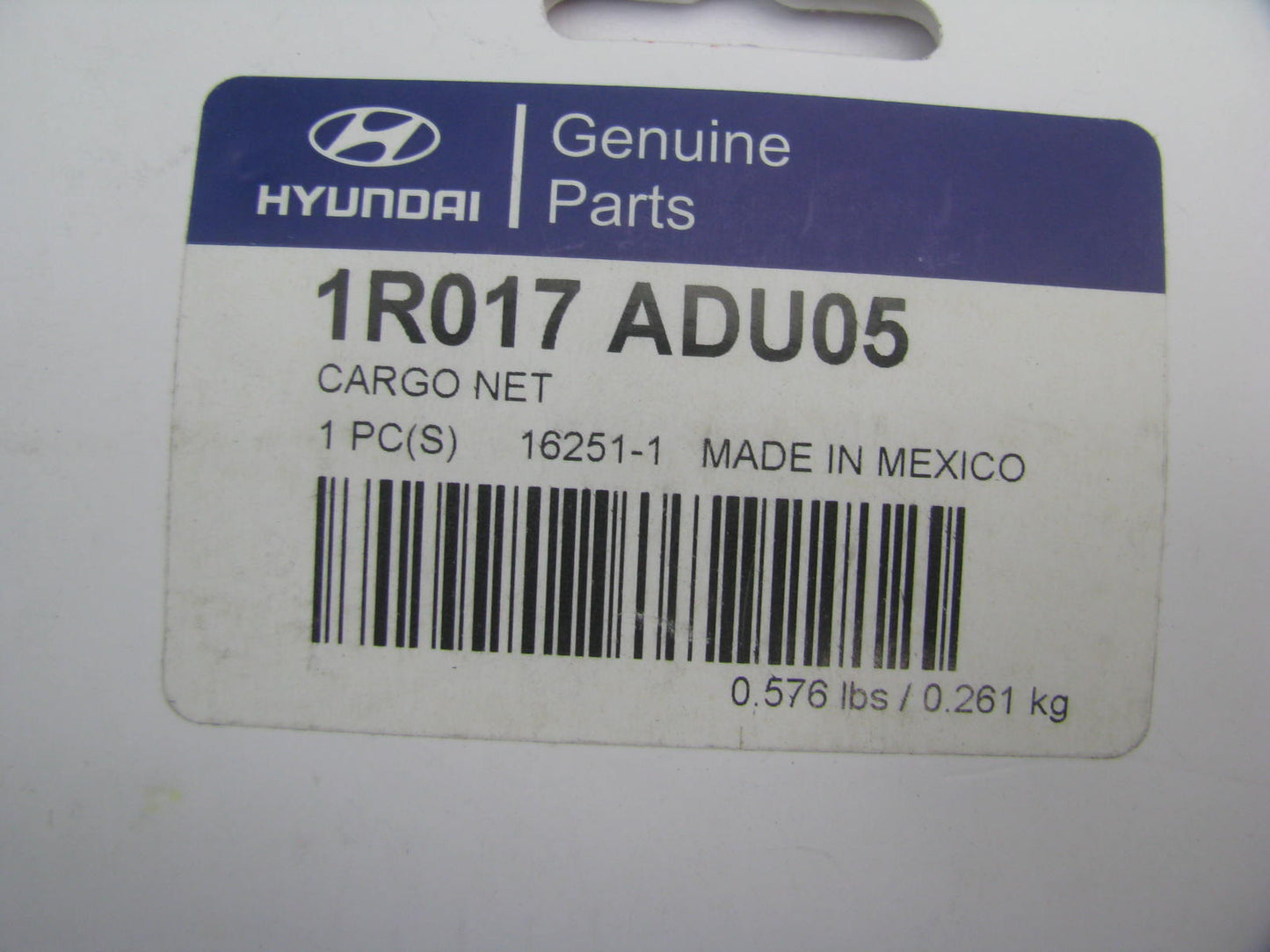 NEW GENUINE Cargo Trunk Net OEM For Hyundai 1R017ADU05