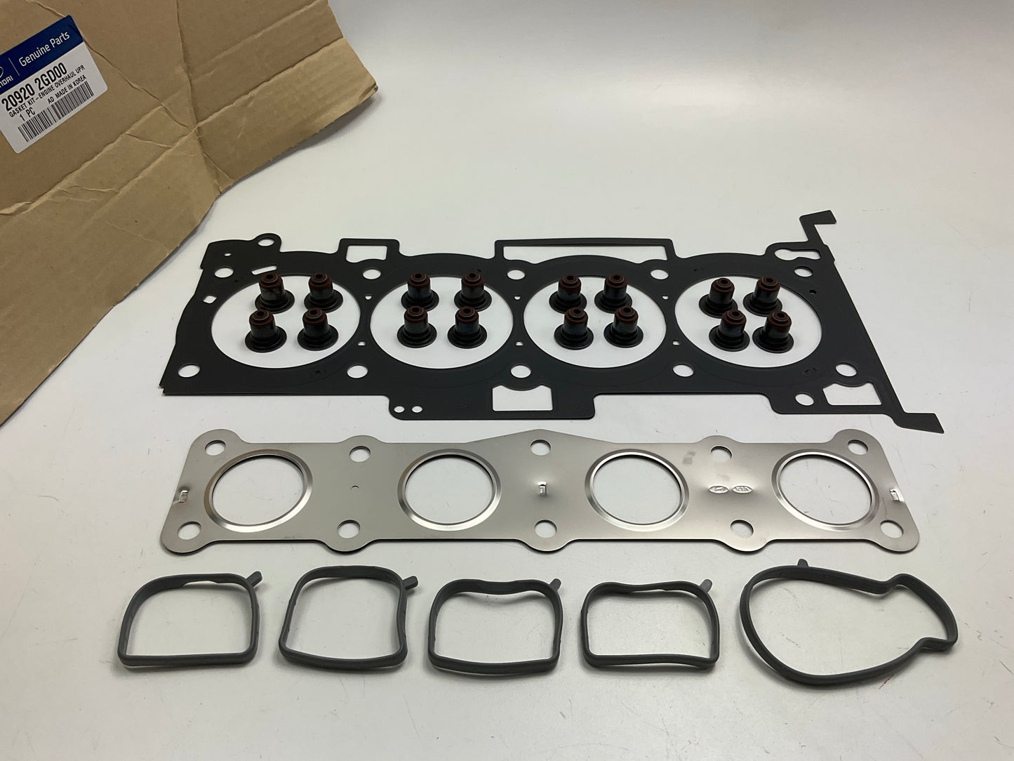 NEW GENUINE Cylinder Head Gasket Set OEM For 07-10 Hyundai Sonata 2.4L