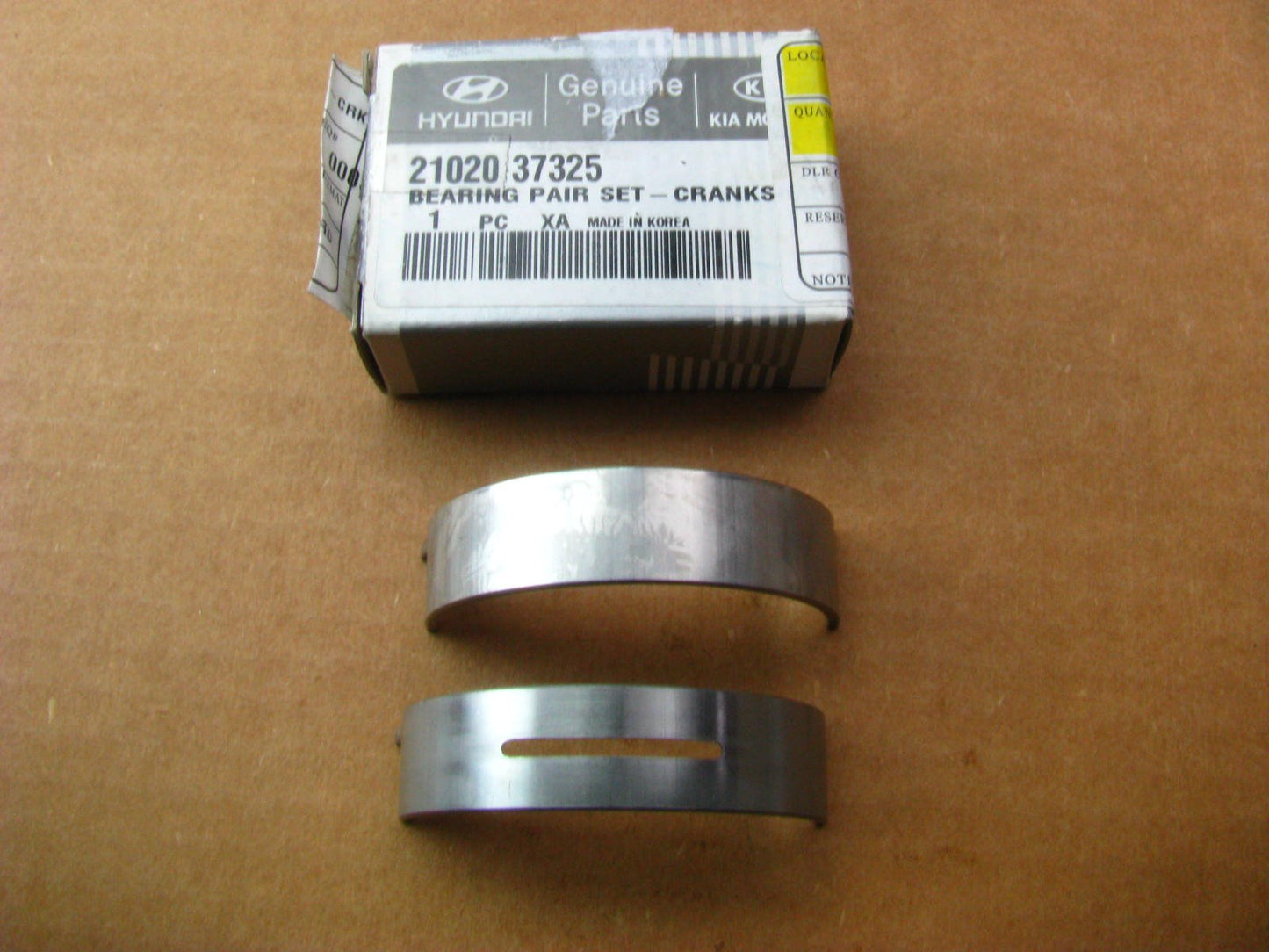 New Engine Crankshaft Main Bearing Pair ONLY For Hyundai 2.7L ONLY 2102037325