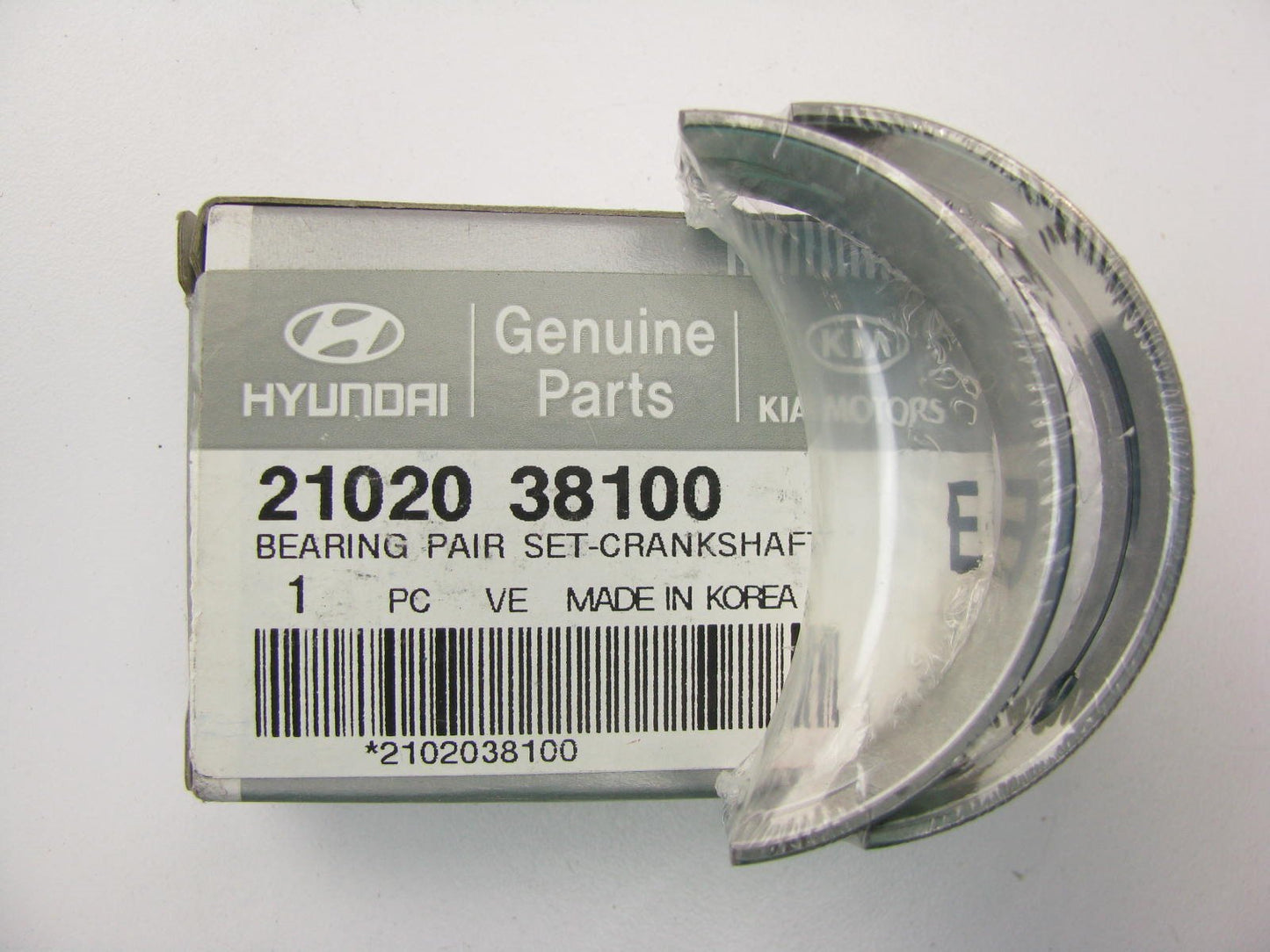 NEW GENUINE Crankshaft Main Bearing Pair Standard OEM For 2005-2006 Hyundai 2.4L