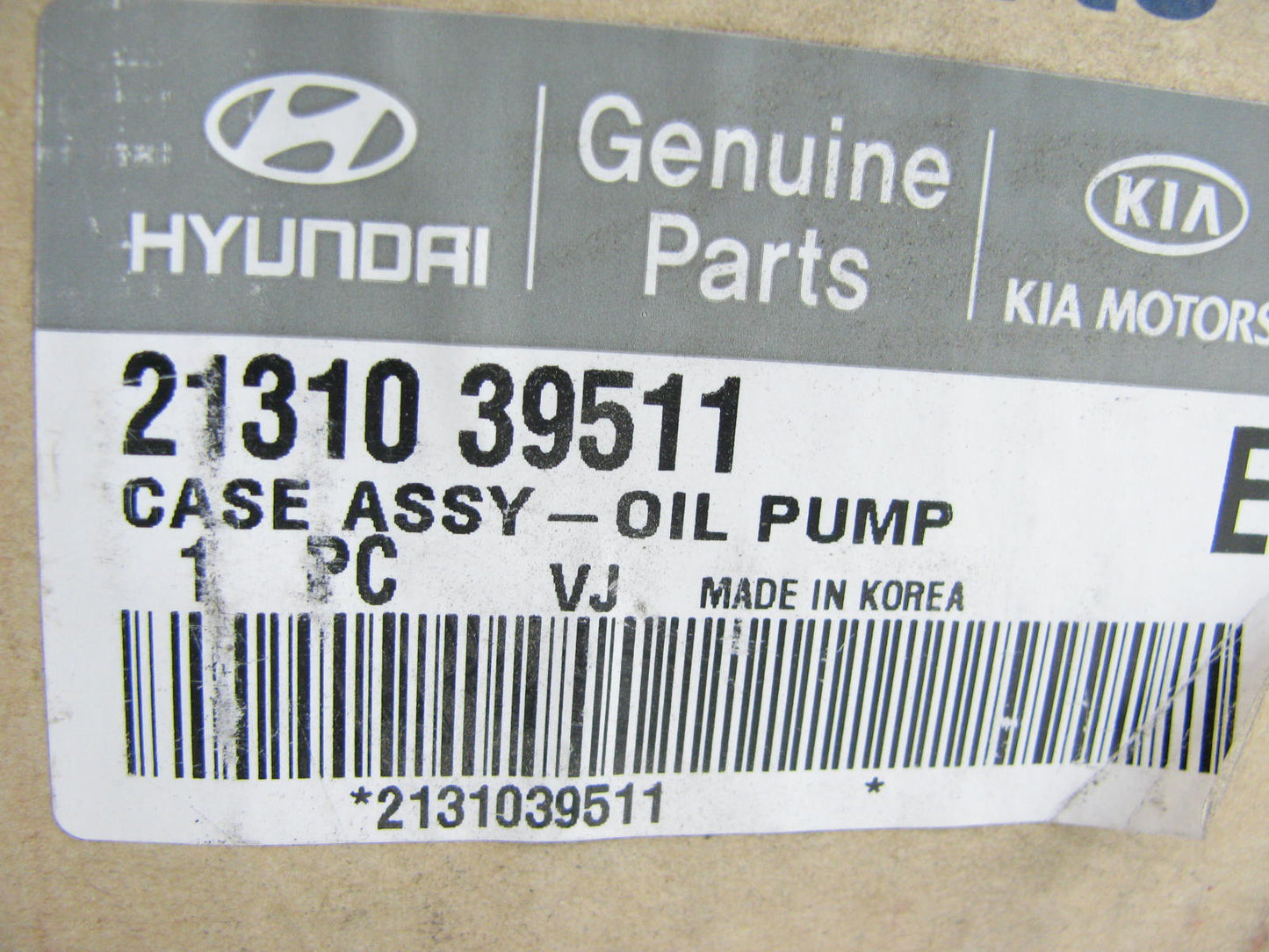 NEW - OEM 2131039511 Engine Oil Pump For 2001-2006 Hyundai 3.0L 3.5L V6