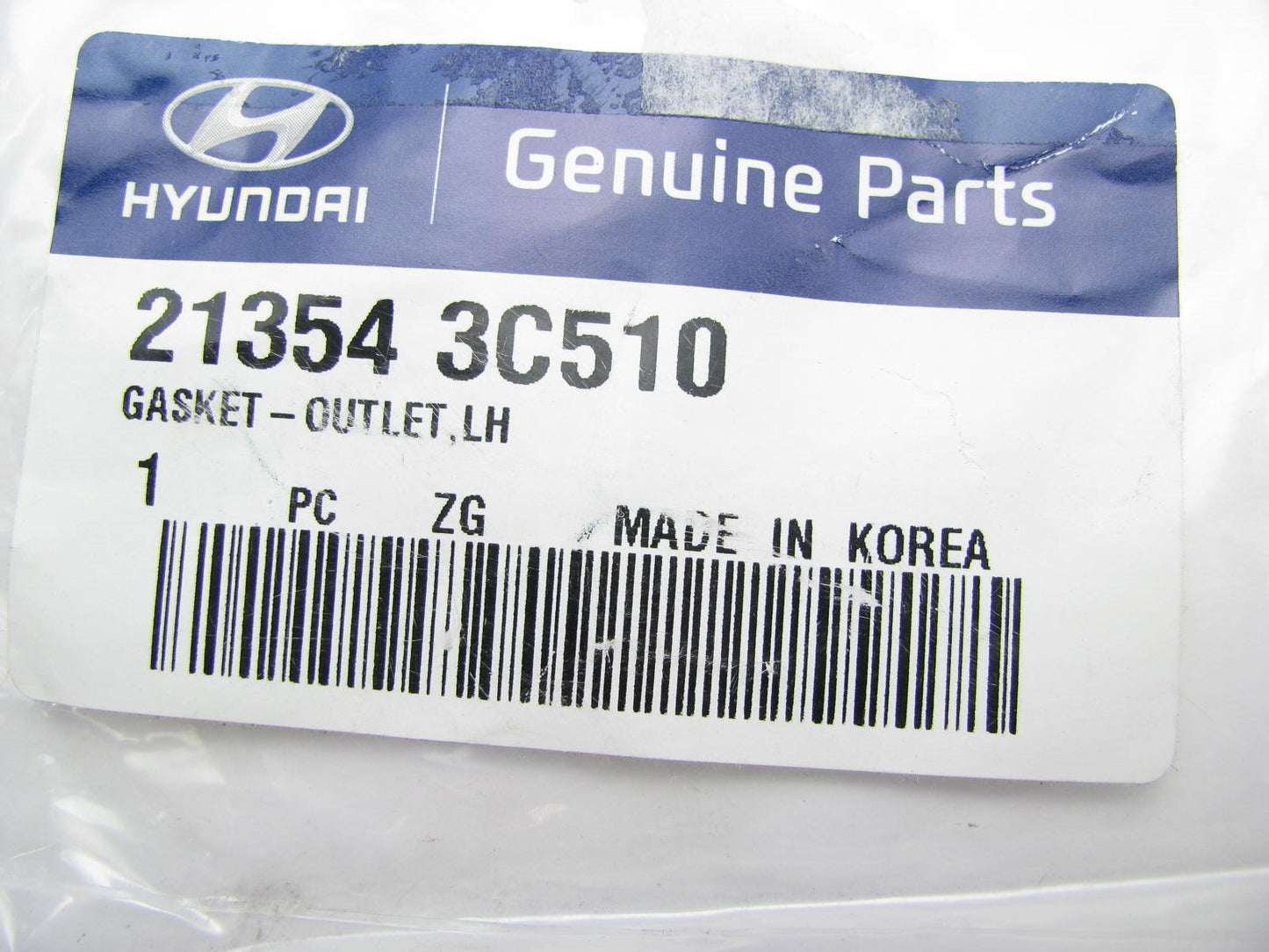 NEW GENUINE Left Engine Timing Cover Gasket OEM For Hyundai 213543C510
