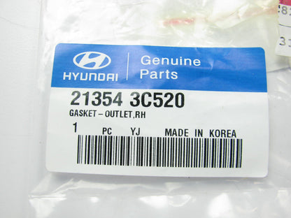 Engine Timing Cover Gasket Right Side OEM For Hyundai 213543C520
