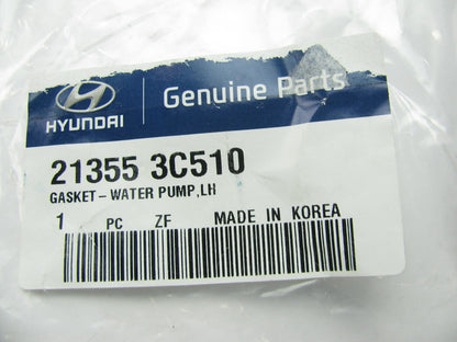 NEW - OEM 213553C510 Water Pump Gasket Left For 2006-2010 Hyundai 3.3L 3.8L