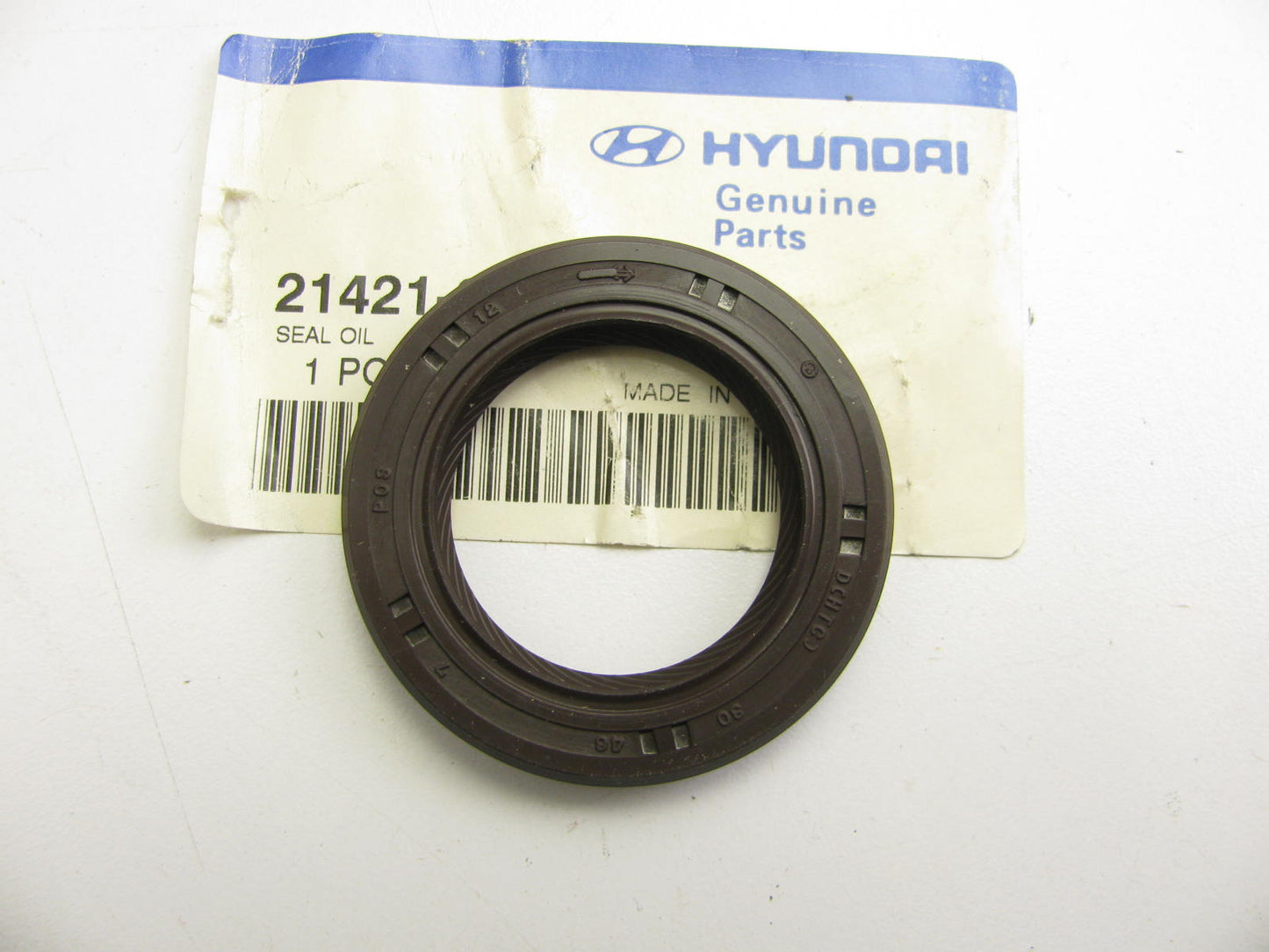NEW - OEM 21421-21030 Engine Timing Cover Seal For 1986-2000 Hyundai 1.5L-L4