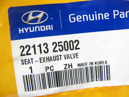 NEW GENUINE Exhaust Valve Seat OEM For Hyundai 2.0L 2.4L 2211325002