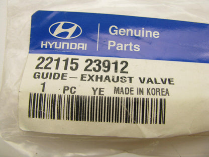 NEW - OEM 2211523912 Exhaust Engine Valve Guide For 2000-06 Hyundai 2.0L