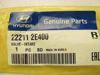 NEW - OEM 222112E400 Engine Intake Valve For Hyundai