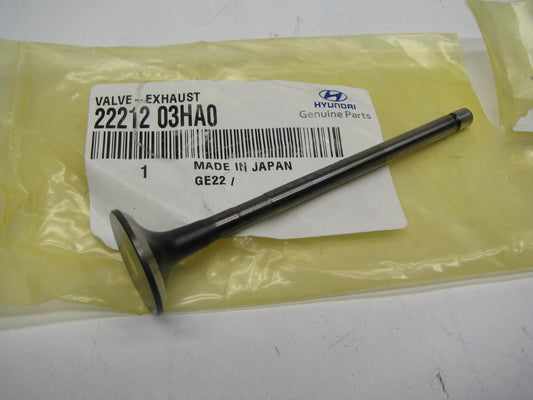 NEW - OEM 2221203HA0 Engine Exhaust Valve For Hyundai