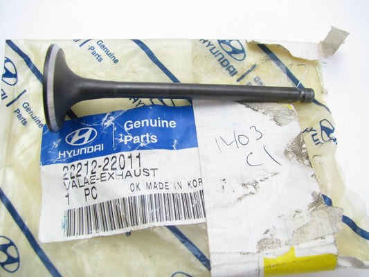 NEW GENUINE OEM Engine Exhaust Valve For 95-02 Accent 2221222011